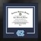 North Carolina Tar Heels 14w x 11.5h Spirit Diploma Manhattan Black Frame with Bonus Campus Images Lithograph (value savings $59)